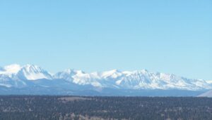 Great weather for skiing up high and hiking lower will end as forecasted storms make their way through the area starting Thursday. Photo by Greg Reis.