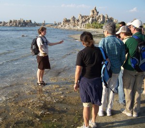 South Tufa tours are a great way to learn about Mono Lake! Photo by Greg Reis.