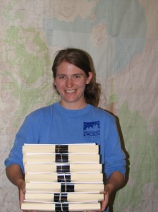 Morgan Lindsay holds 21 lbs of caring. Morgan Lindsay holds 21 lbs of caring.
