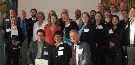 The Metropolitan Water District World Water Day certificate of appreciation awardees.