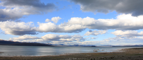 A chilly and beautiful spring day at Mono Lake. Photo by Arya Degenhardt.