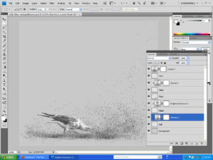 A window into the photoshop workspace