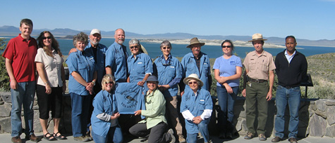 Volunteers at volunteer graduation in June 2010. Photo courtesy of Janet Carle.