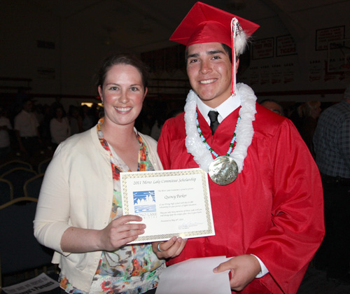 Mono Lake Committee Scholarship recipient Quincy Parker