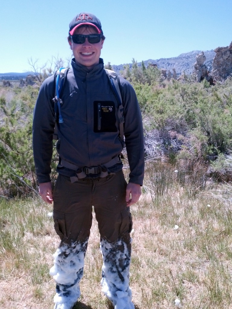 Foam at Mono Lake