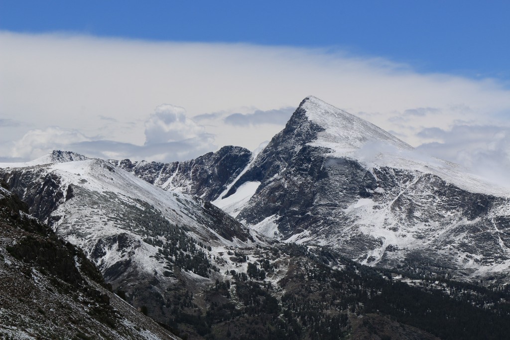 Mt. Dana, above Tioga Pass on July 9, 2015.