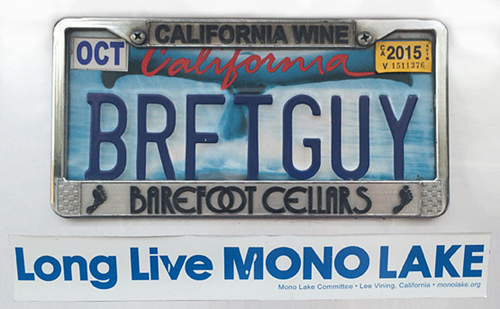 The back of Randy's car. Photo by Arya Degenhardt.