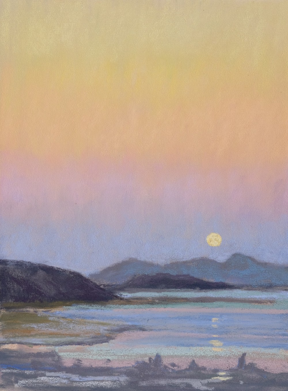 Moonrise, Mono Lake
