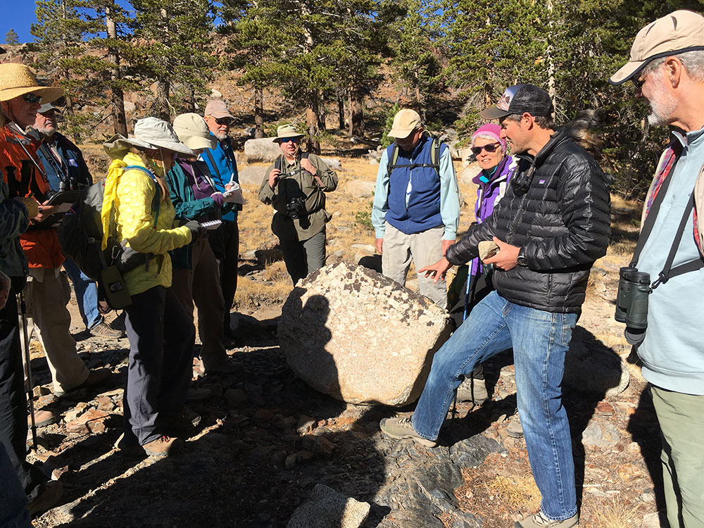 Learn all about the region's fascinating geological history with Yosemite geologist Greg Stock in Geology of the Mono Basin. Photo by Andrew Youssef.
