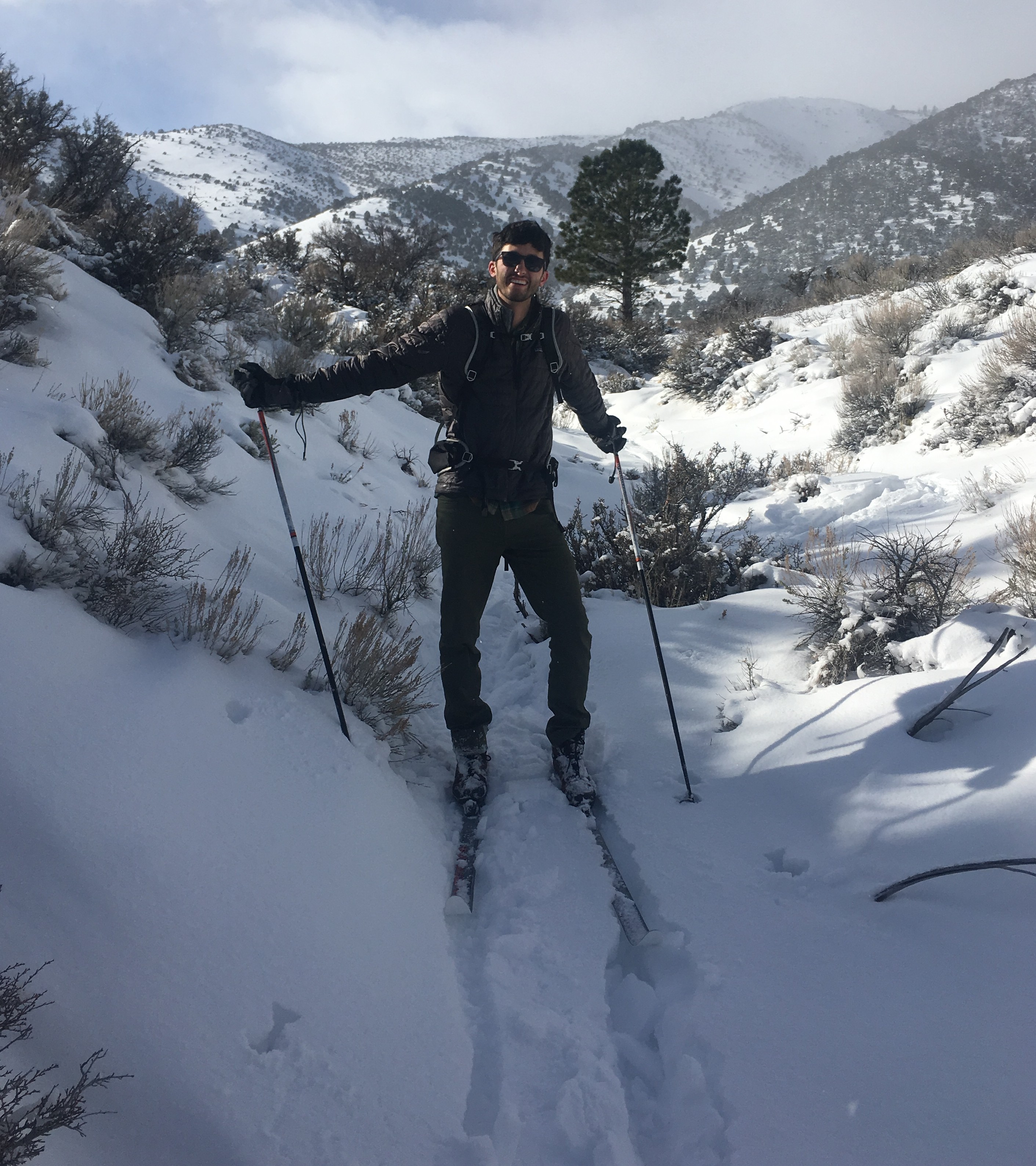 Mono Lake Committee Project Specialist Andrew Youssef. Photo by Robbie Di Paolo.