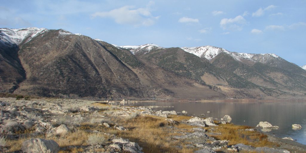 Warm November view from Mono Lake.