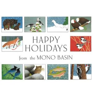 Mono Lake holiday card set