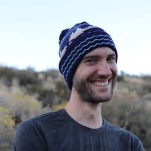 Mono Lake Fair Isle knit beanie