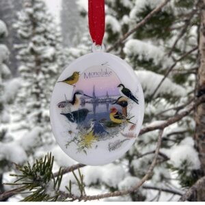 Mono Lake scene ornament