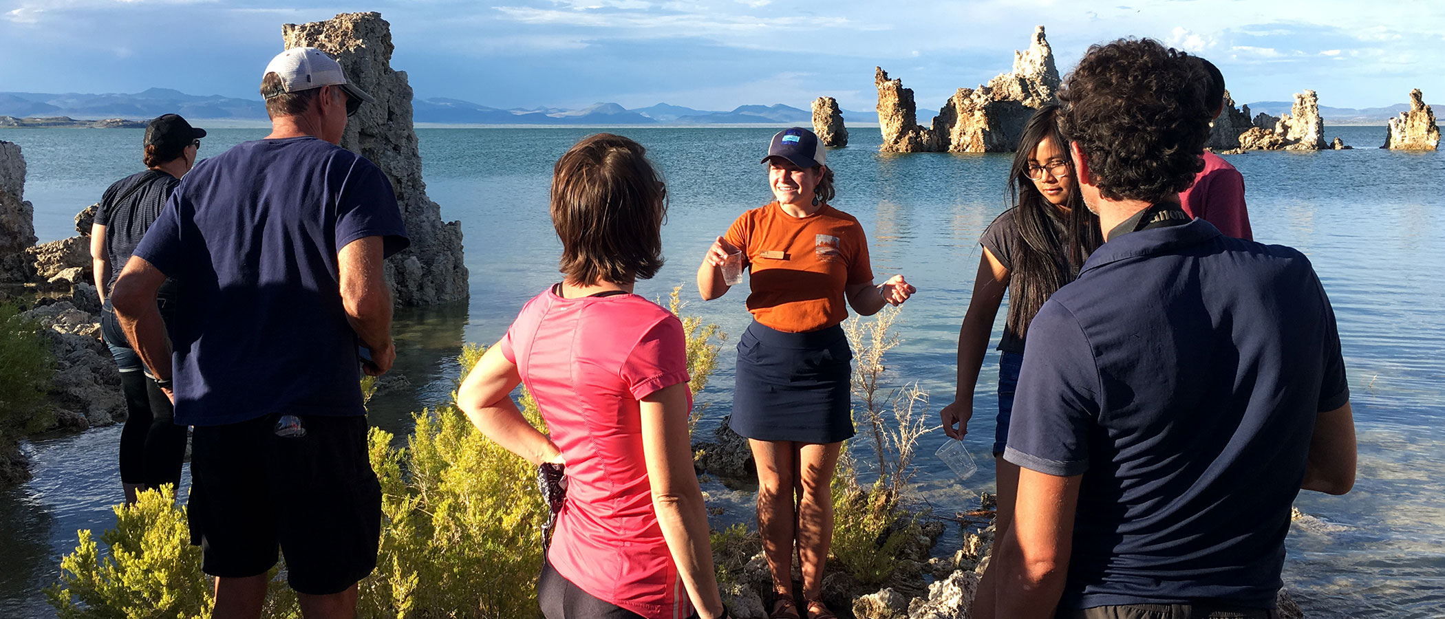 activities at Mono Lake - Lake