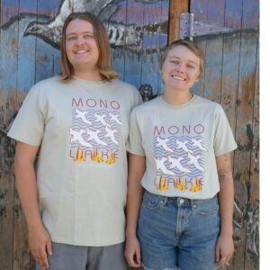 Vintage-design Mono Lake T-shirt