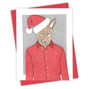Letterpress holiday card