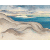 Along Mono Lake Obata Card