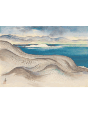 Along Mono Lake Obata Card