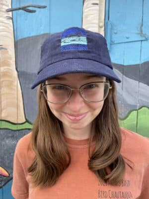 Mono Lake Committee logo corduroy cap
