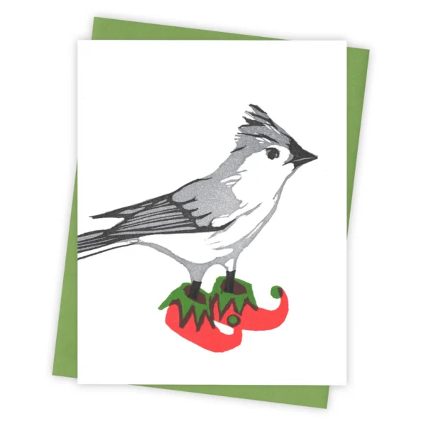 Holiday bird cards