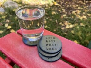 Long Live Mono Lake coasters