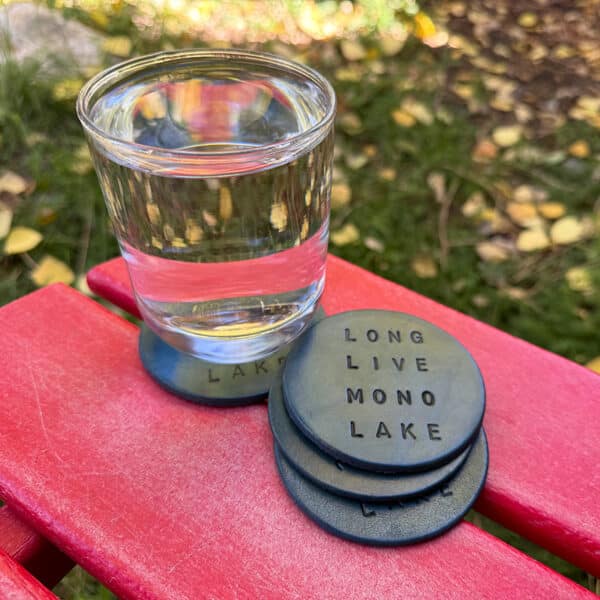 Long Live Mono Lake coasters