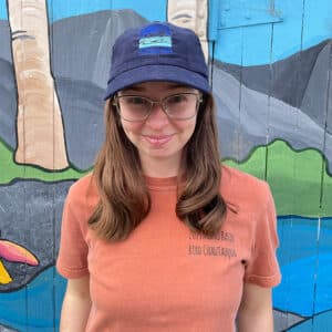 Mono Lake Committee logo corduroy cap